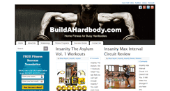Desktop Screenshot of buildahardbody.com